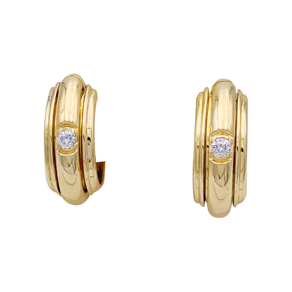Boucles d'oreilles Piaget, “’Possession”, or jaune, diamant - Castafiore