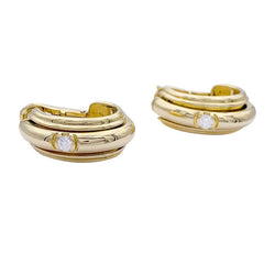 Boucles d'oreilles Piaget, “’Possession”, or jaune, diamant - Castafiore