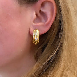 Boucles d'oreilles Piaget, “’Possession”, or jaune, diamant - Castafiore