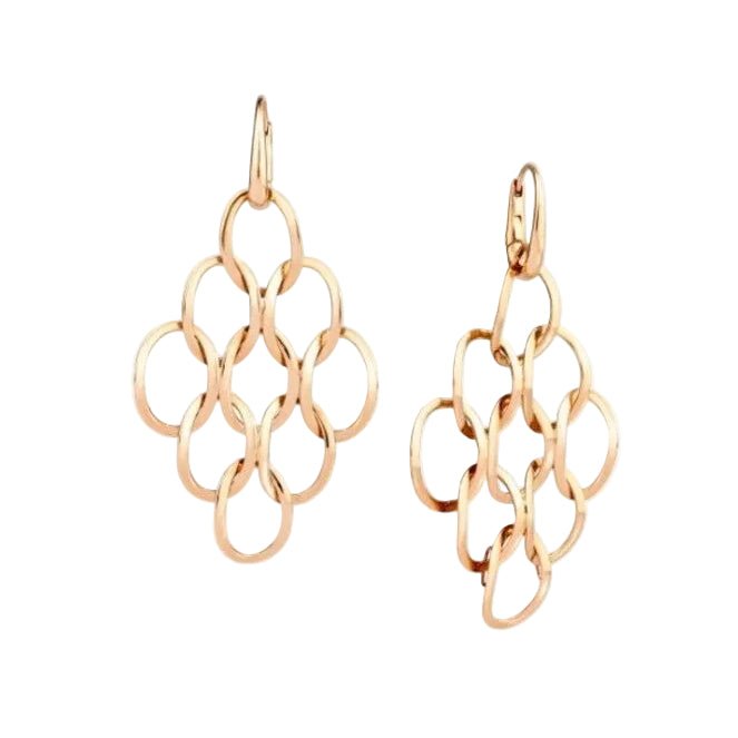 Boucles d'oreilles POMELLATO "Brera" en or jaune - Castafiore