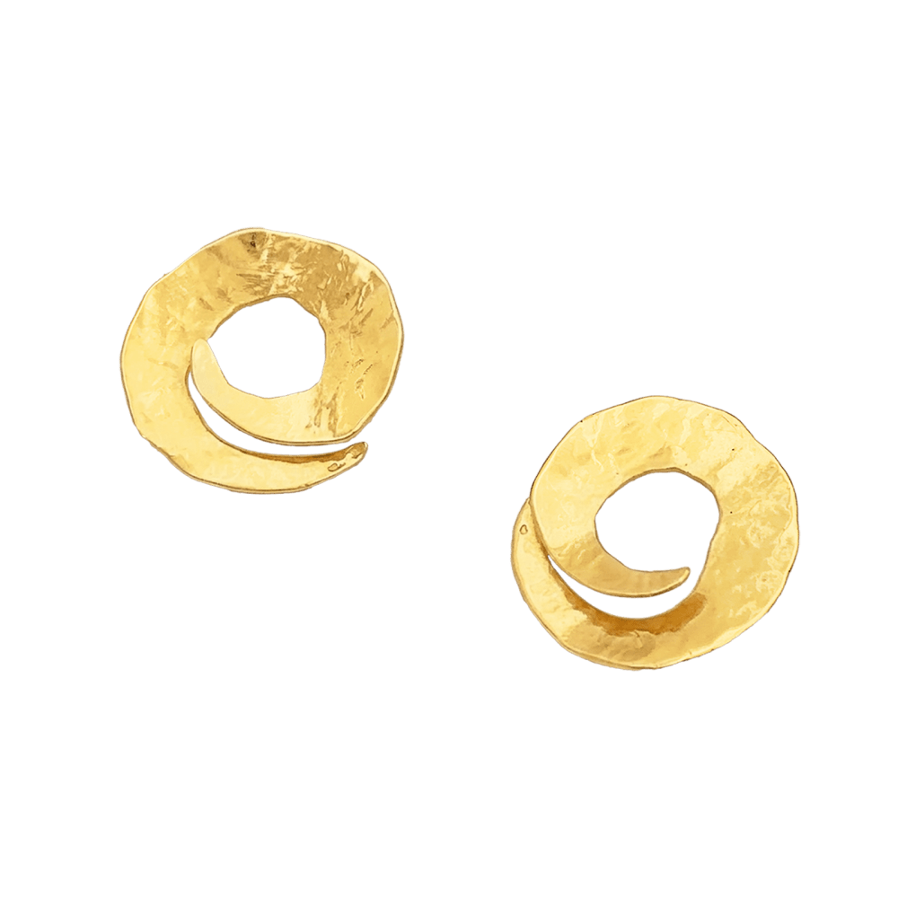 Earrings Arthus-Bertrand in yellow gold.