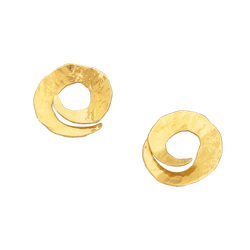 Earrings Arthus-Bertrand in yellow gold.