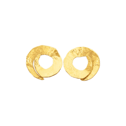 Earrings Arthus-Bertrand in yellow gold.