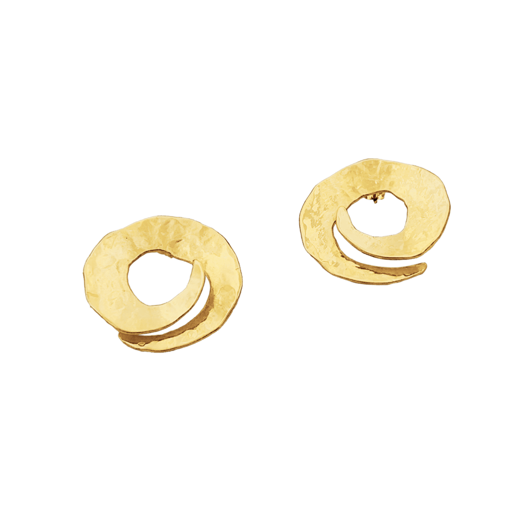 Earrings Arthus-Bertrand in yellow gold.