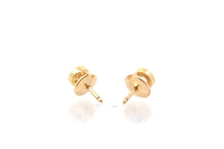 Boucles d’oreilles puces diamant en or - Castafiore