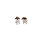 Boucles d'oreilles puces diamants de 0,44ct - Castafiore