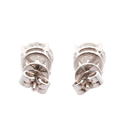 Ear chips diamonds 1.30cts and 1.31cts