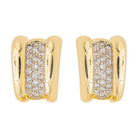 Boucles d'oreilles Puces Or jaune Diamant - Castafiore