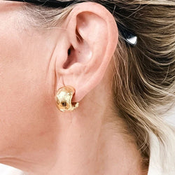 Boucles d’oreilles Puces TOUS "Nuancé" en or jaune - Castafiore