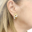 Boucles d'oreilles REPOSSI "Tresse" or et diamants - Castafiore