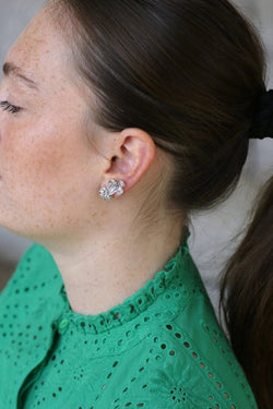 Boucles d'Oreilles Retro Diamants 1.55 Cts - Castafiore