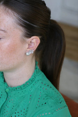 Boucles d'Oreilles Retro Diamants 1.55 Cts - Castafiore