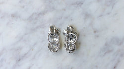 Boucles d'Oreilles Retro Diamants 1.55 Cts - Castafiore