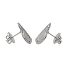 Boucles d'oreilles ROBERTO COIN "Coeur" en Or blanc et Diamant - Castafiore