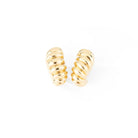 Boucles d'oreilles TIFFANY en or jaune. - Castafiore