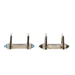 Boutons de manchette en argent et vermeil - Castafiore