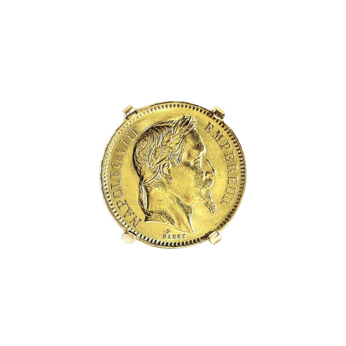 Boutons de manchette en or jaune - Castafiore
