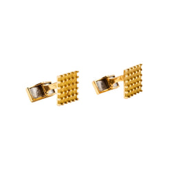 Boutons de manchette en or jaune - Castafiore