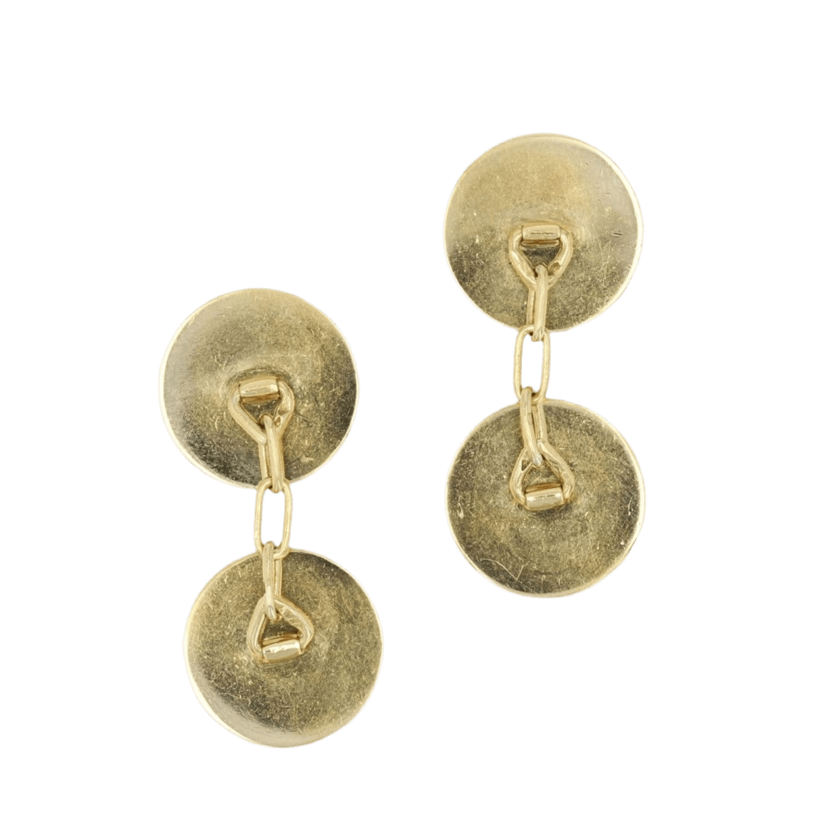 Boutons de manchette en or jaune - Castafiore