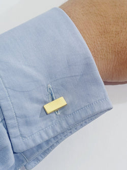 Boutons de manchette en or jaune - Castafiore