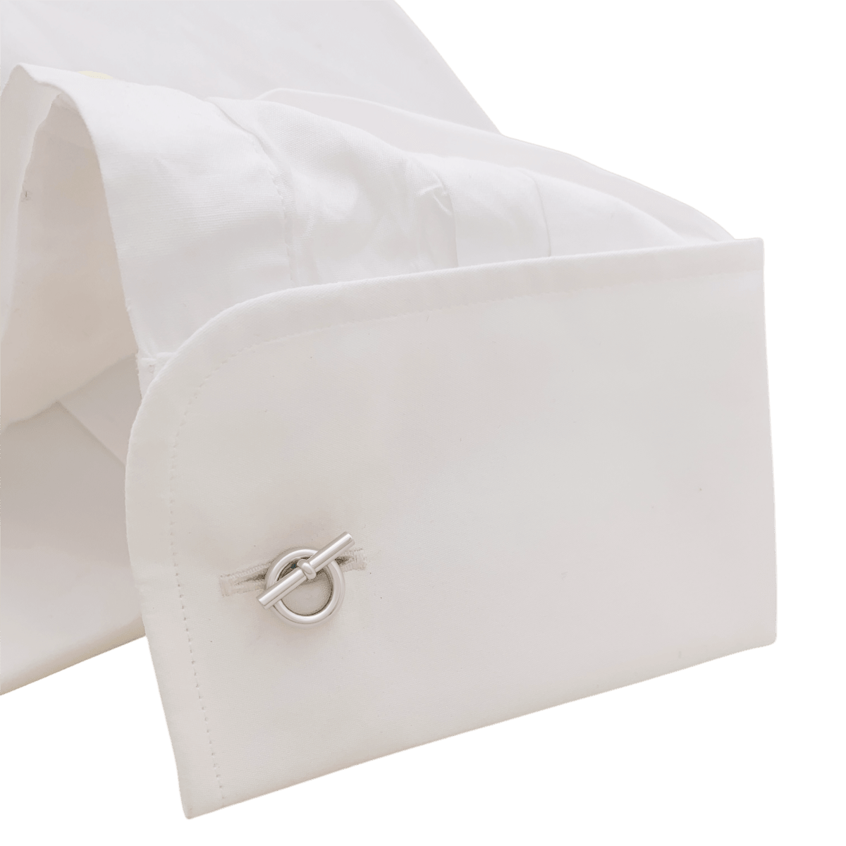Boutons de manchette HERMÈS "Chaîne d'ancre" en argent - Castafiore