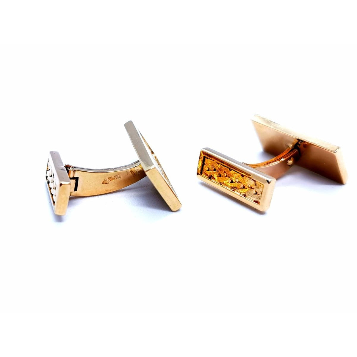 Boutons de manchette Or jaune - Castafiore