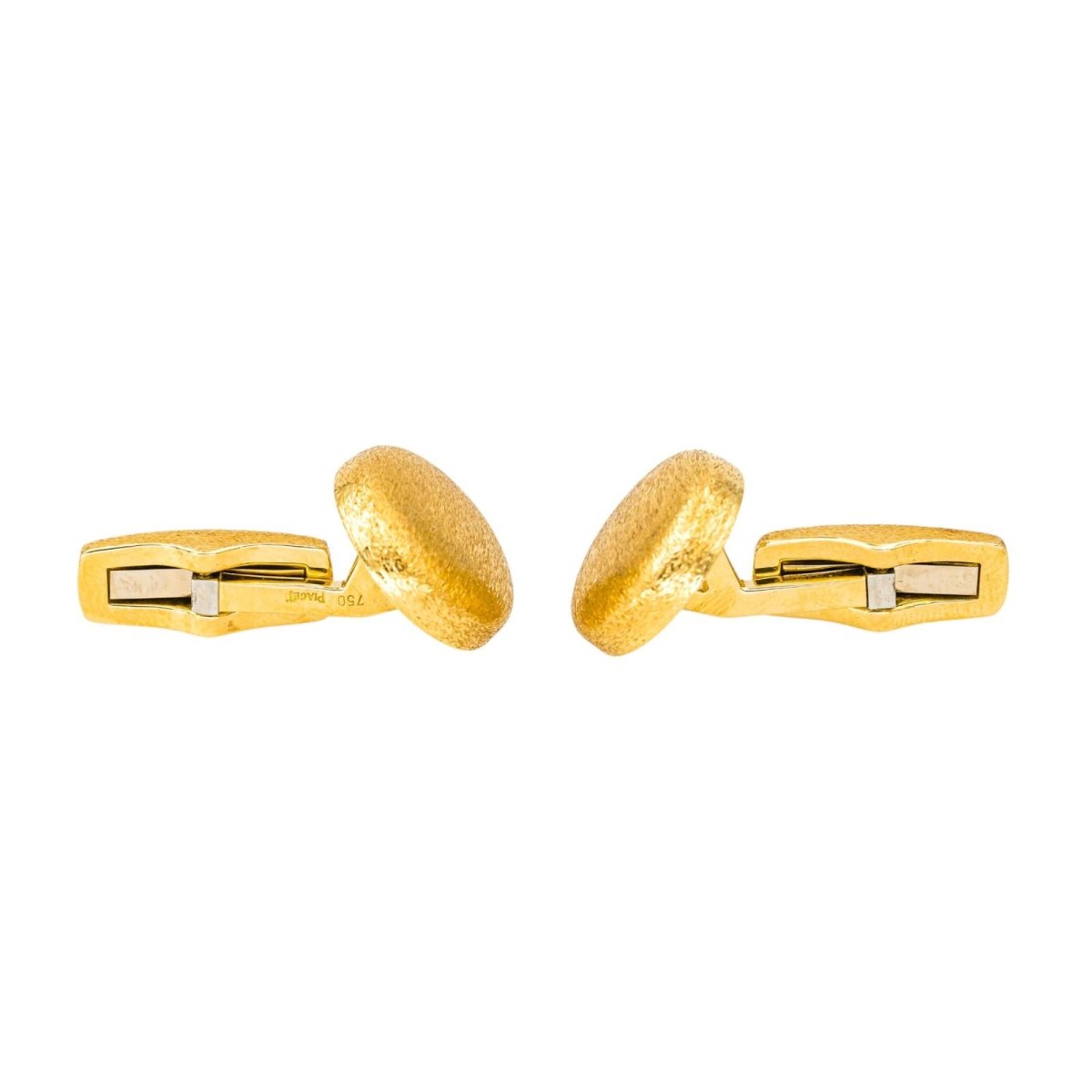 Boutons de manchette PIAGET en or jaune - Castafiore