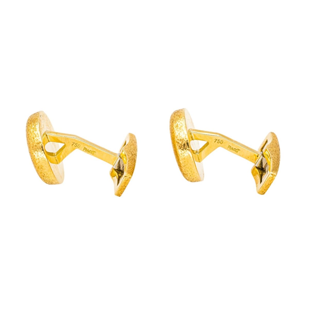 Boutons de manchette PIAGET en or jaune - Castafiore