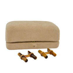 Boutons de manchettes VAN CLEEF & ARPELS en or jaune - Castafiore