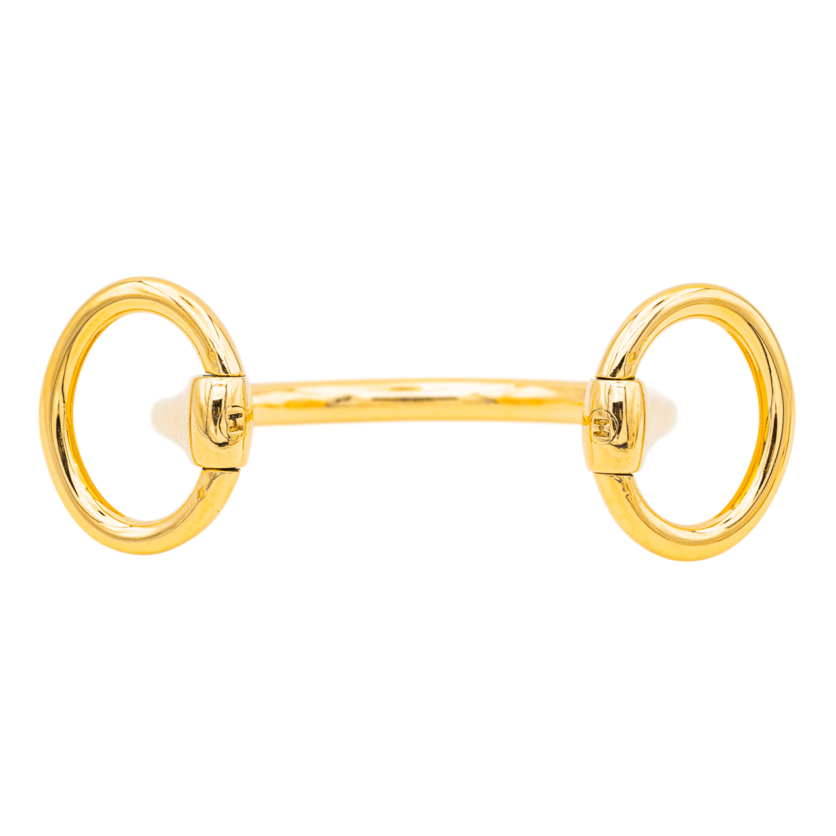 Bracelent Jonc HERMÈS "Nausicaa" en or jaune - Castafiore