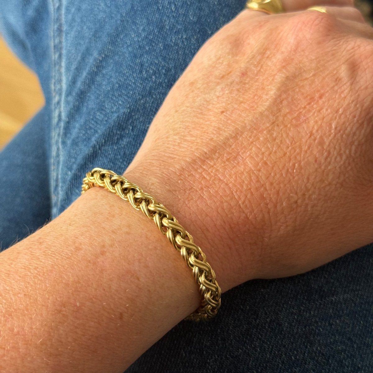 Bracelet à maille palmier - Castafiore