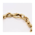 Bracelet alterné en or massif 18k - Castafiore