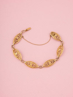 Bracelet ancien en or jaune 18k