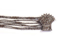 Bracelet ancien perles d'acier 19ème - Castafiore