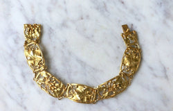Bracelet Art Nouveau Arnould en Or Jaune - Castafiore