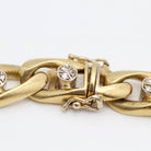 Bracelet bilbao en or 18k avec diamants - Castafiore