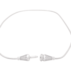 Bracelet Boucheron "Jack de Boucheron" or blanc, diamants. - Castafiore