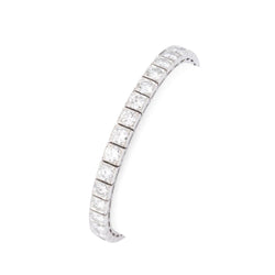Bracelet BOUCHERON ligne en platine et diamant - Castafiore