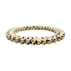 Bracelet Boucheron, or jaune, or blanc - Castafiore