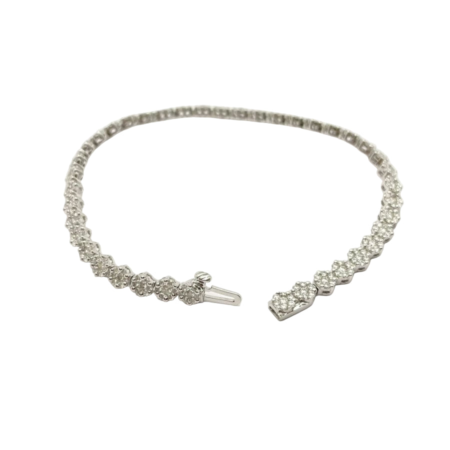 Bracelet Bracciale en or blanc diamants - Castafiore