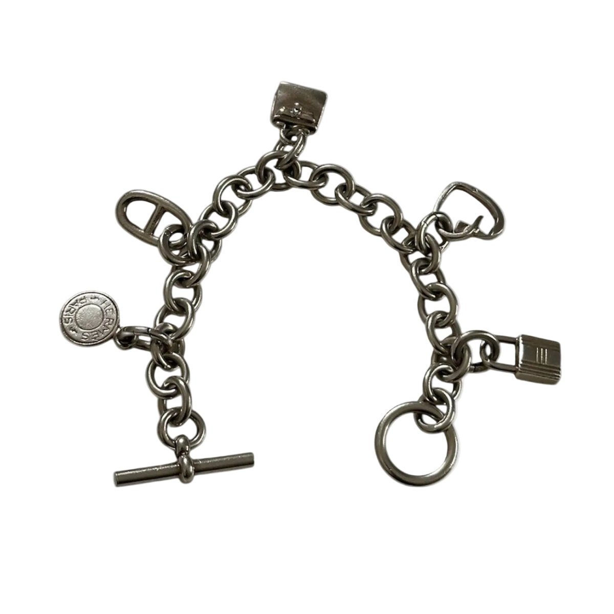 Bracelet Breloque HERMÈS en argent - Castafiore