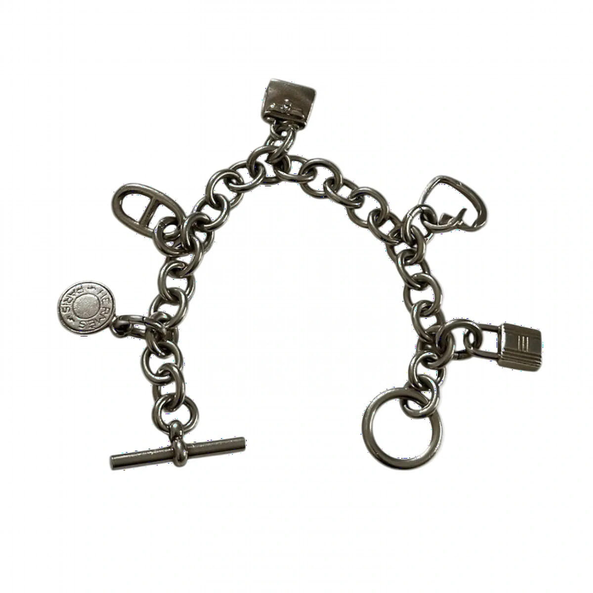 Bracelet Breloque HERMÈS en argent