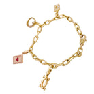 Bracelet Breloques CARTIER en or jaune - Castafiore