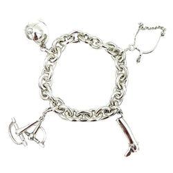 Bracelet Breloques GAÉTAN DE PERCIN en argent - Castafiore