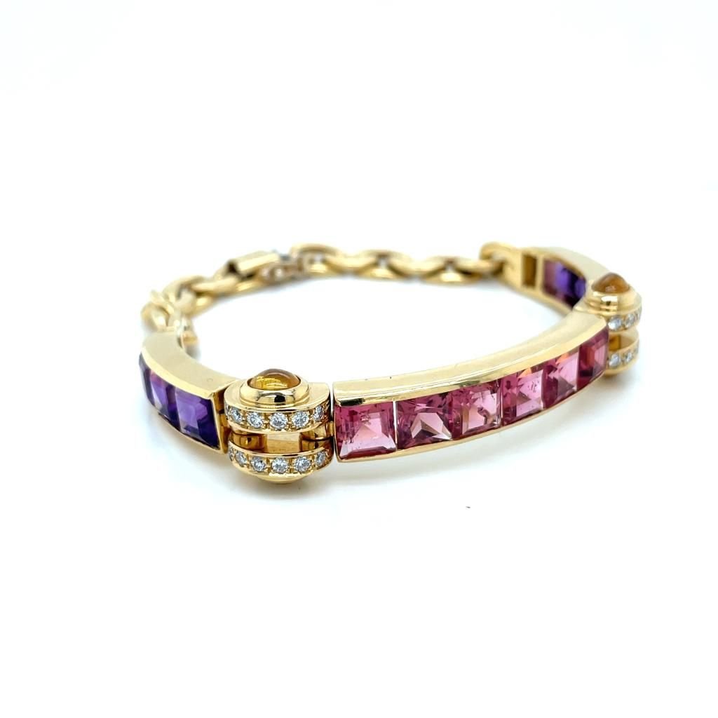 Bracelet Bulgari des années 1970 - Castafiore