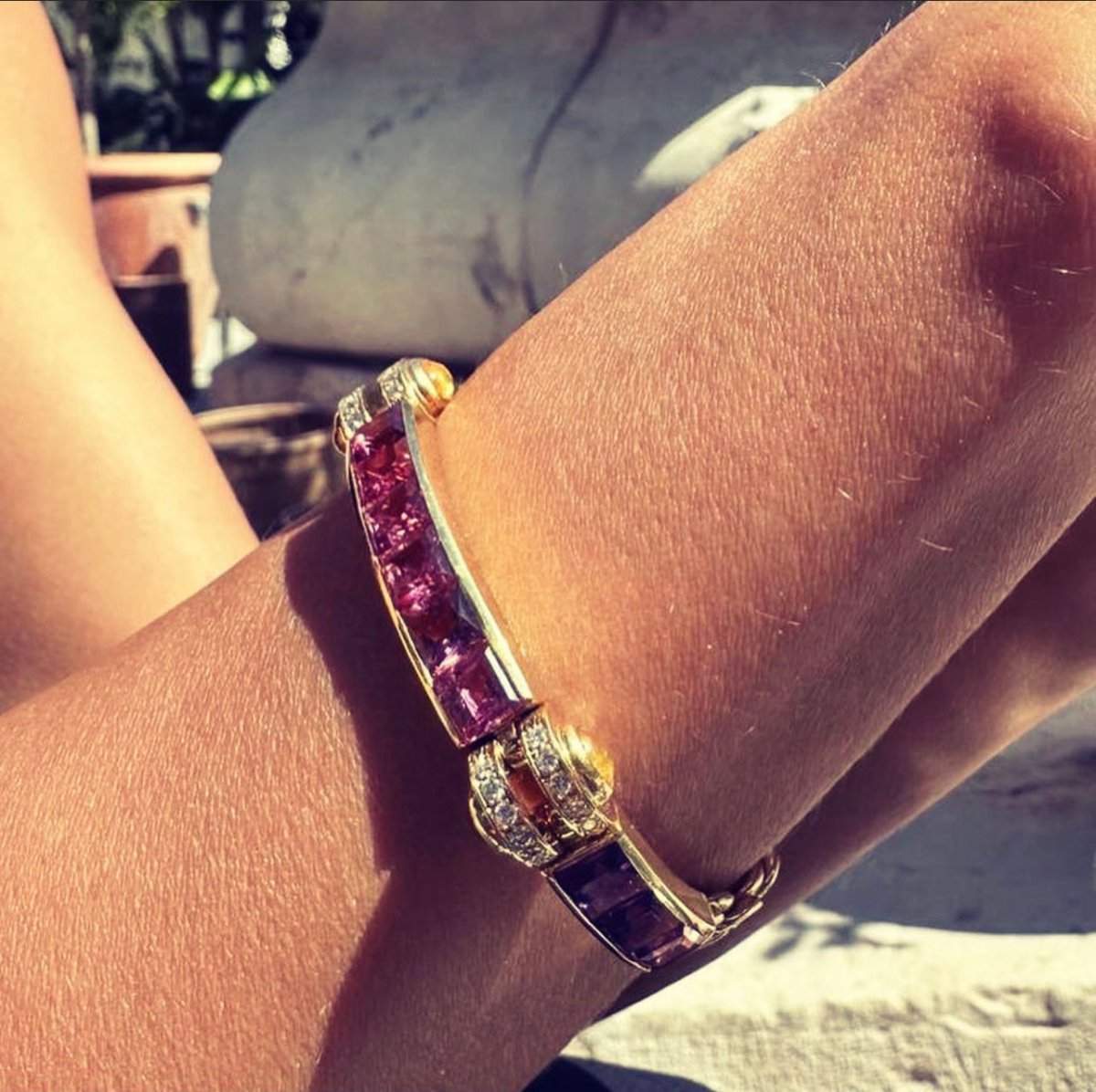 Bracelet Bulgari des années 1970 - Castafiore