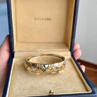 Bracelet BULGARI "Parentesi" en or jaune et acier - Castafiore