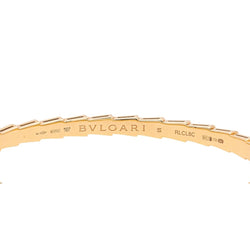 Bracelet BULGARI "Serpenti" en or rose et malachite - Castafiore