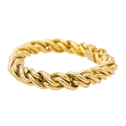 Bracelet CAPLAIN SAINT ANDRÉ en or jaune - Castafiore
