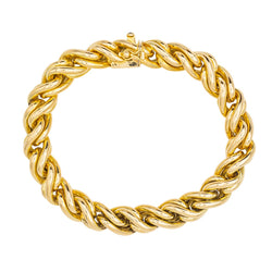 Bracelet CAPLAIN SAINT ANDRÉ en or jaune - Castafiore